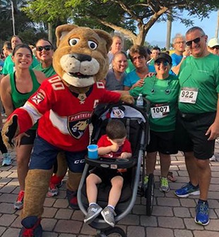 Berger Singerman Team participates in the 11th Annual I Care I Cure Childhood Cancer Foundationrn